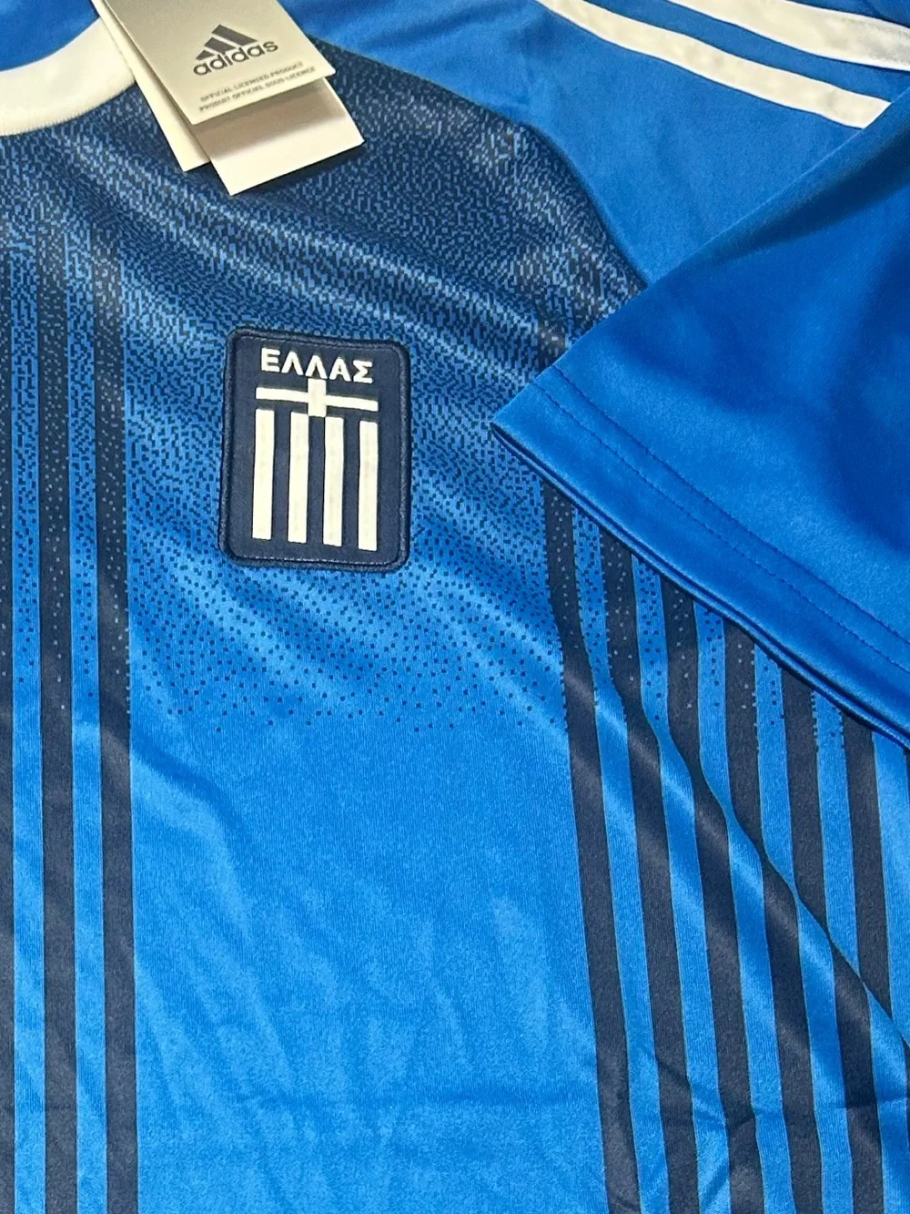 Adidas GREECE National Team Men’s JERSEY Sz M,L,XL,2X New w tags